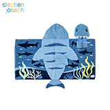 스테판조셉 후드비치타올 상어A