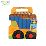 스테판조셉 스케치북 크레용세트 트럭